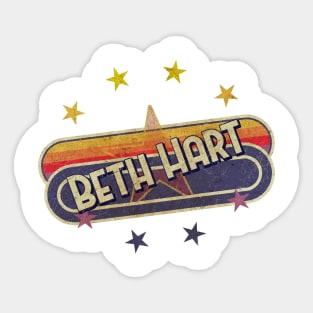 ElaCuteOfficeGirl Vintage Beth Hart Sticker